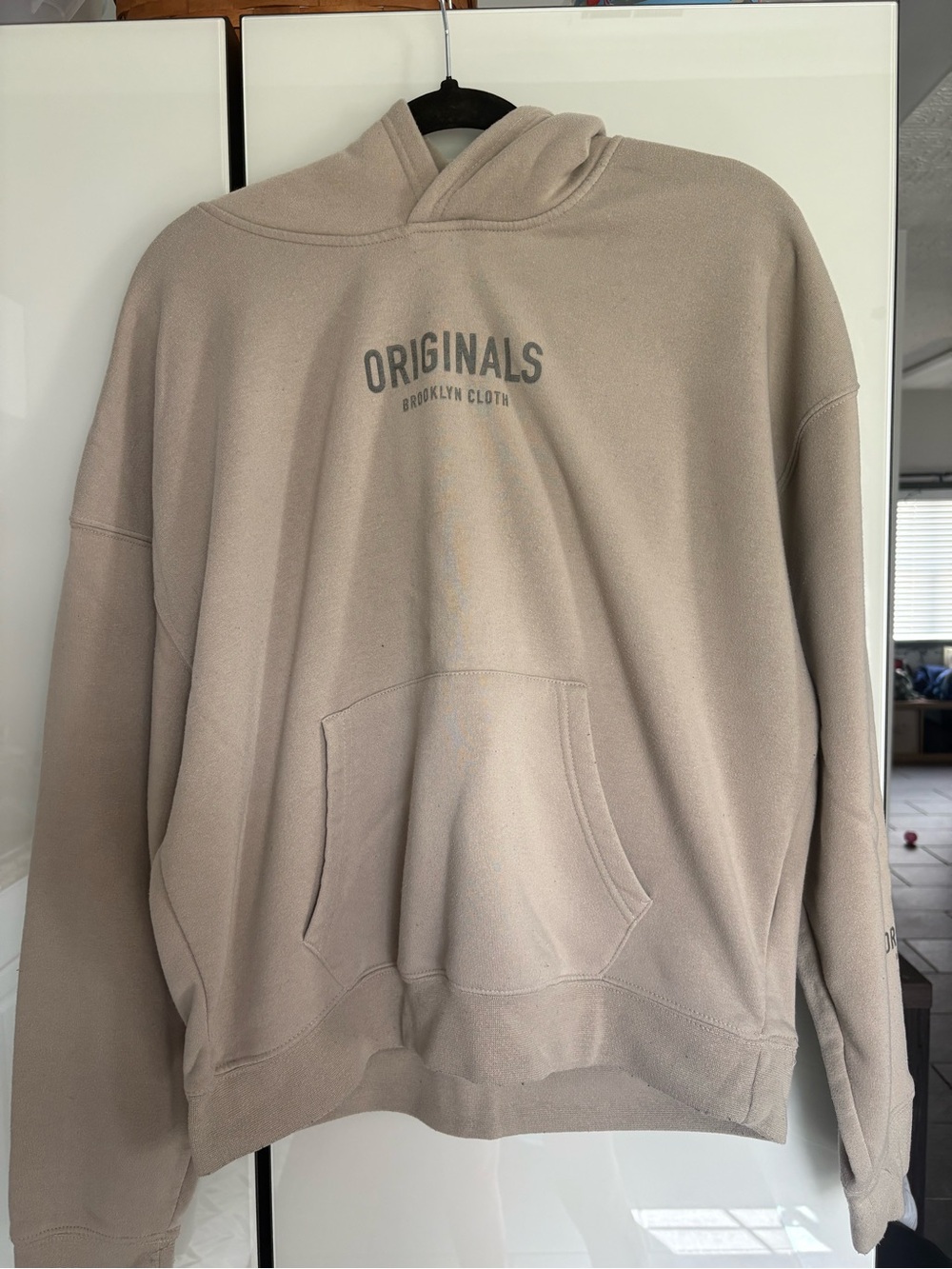 ORIGINALS Brooklyn Cloth Men's Beige Hoodie